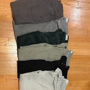 LOFT Assorted Pants in Neutral Shades